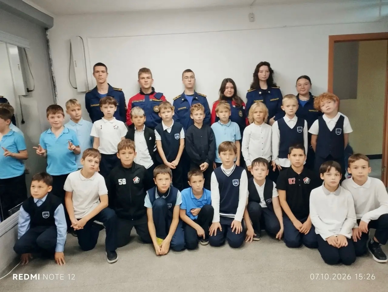 В клубе Ника МБУ ДО ЦК Синтез прошла практическая игра Внимание всем! совестно с курсантами АНПОО КГиМС